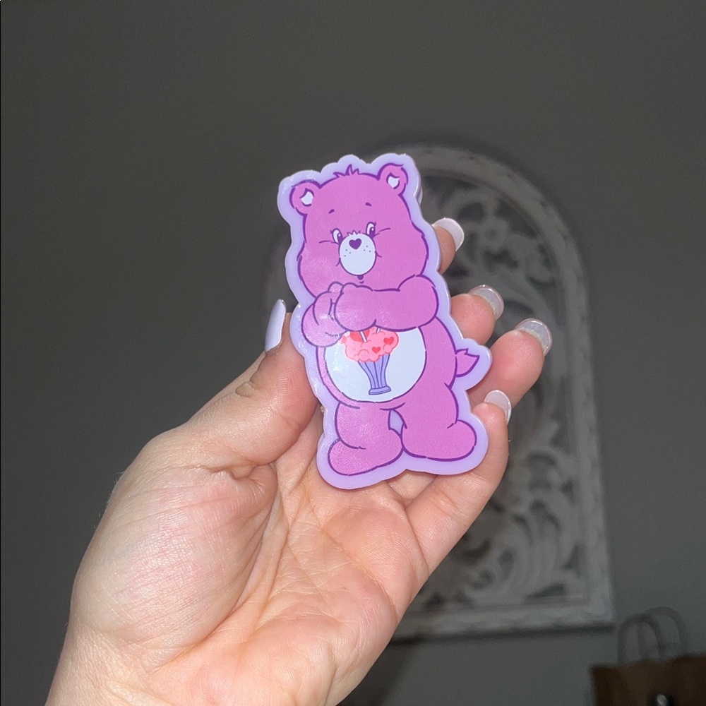 Care Bears Share Bear Claw Clip 3” NWOT - Picture 5 of 5